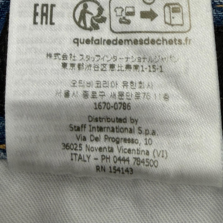 Great DSQUARED2 Denim pants blue cotton mens 44 S74LB1419