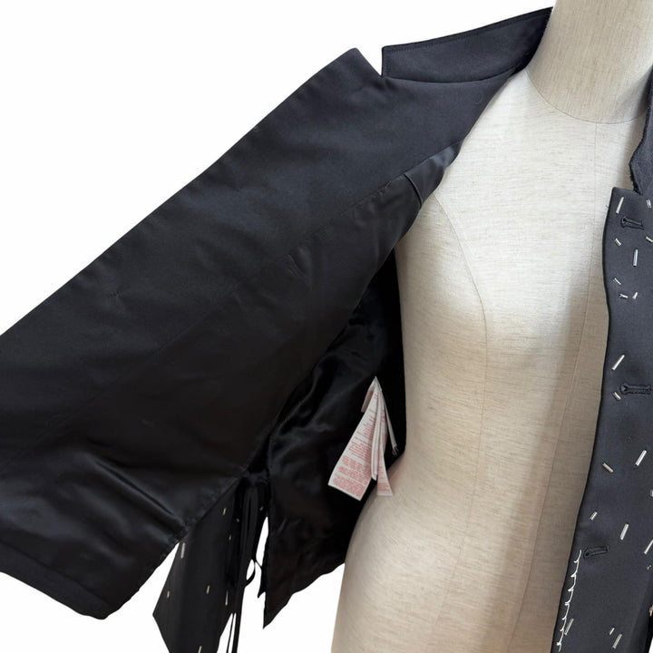 Excellent MARNI Jacket black Virgin wool Women 38 GIMA0283QS