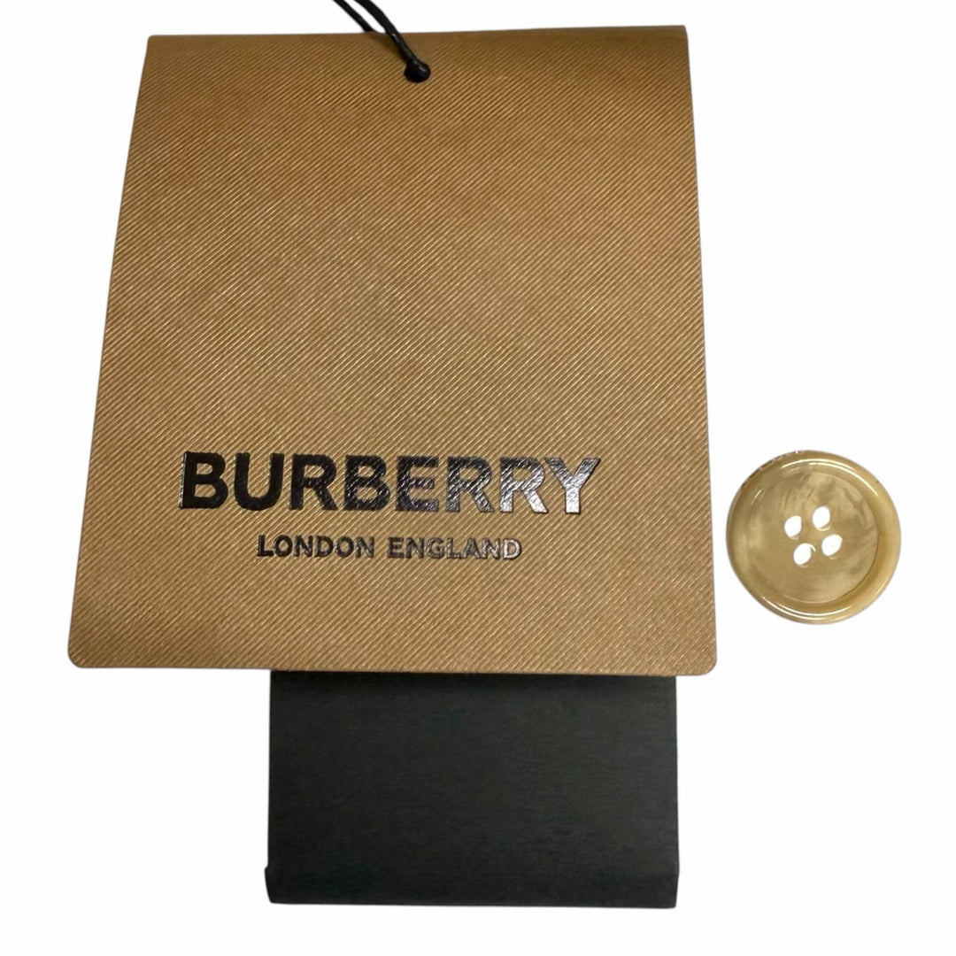 Discounted Pristine BURBERRY jumpsuit Logo print lining overalls/dungarees