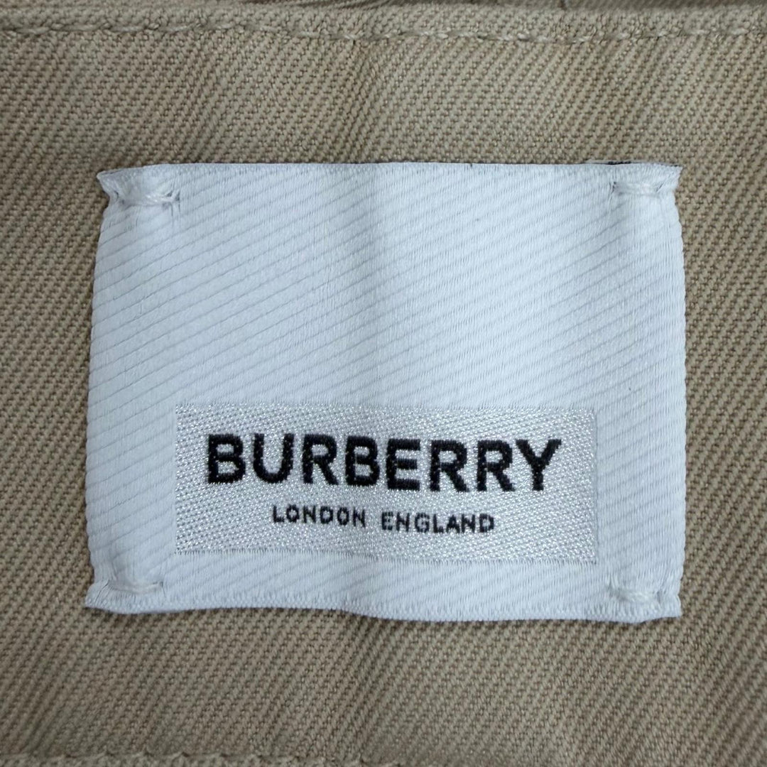 Discounted Pristine BURBERRY jumpsuit Logo print lining overalls/dungarees