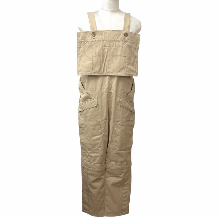 Discounted Pristine BURBERRY jumpsuit Logo print lining overalls/dungarees