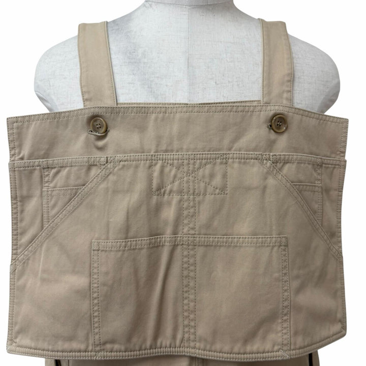 Discounted Pristine BURBERRY jumpsuit Logo print lining overalls/dungarees