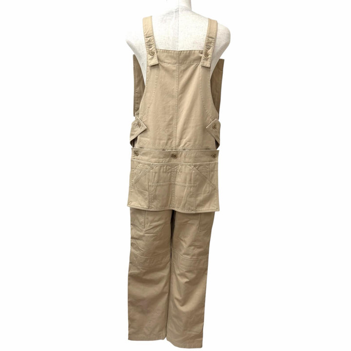 Discounted Pristine BURBERRY jumpsuit Logo print lining overalls/dungarees