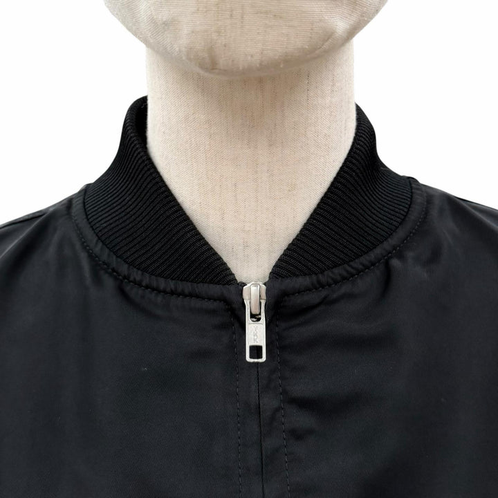 Excellent MM6 Maison Margiela Jacket black Nylon Women 38 S52AM0315
