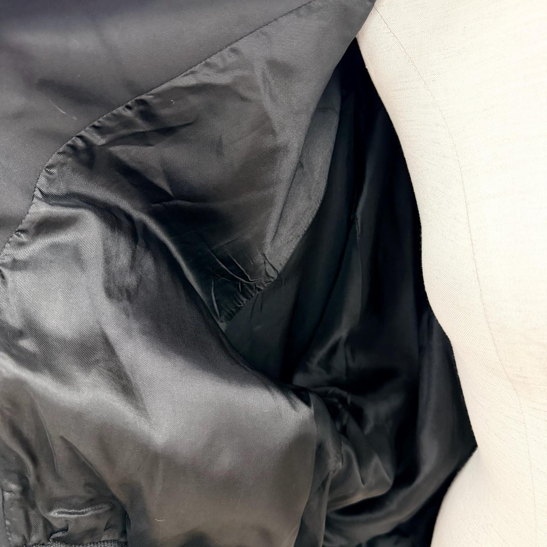 Excellent MM6 Maison Margiela Jacket black Nylon Women 38 S52AM0315