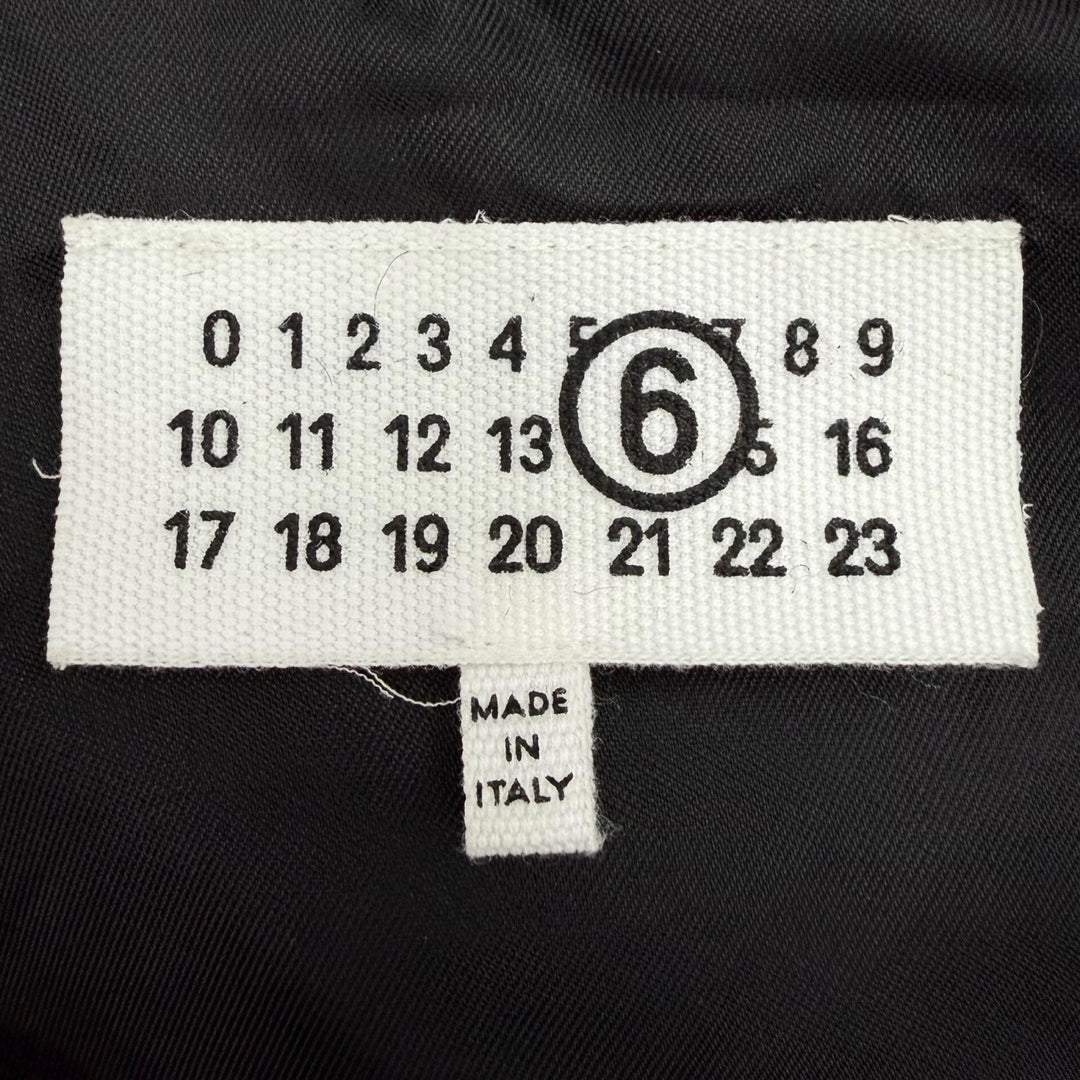 Excellent MM6 Maison Margiela Jacket black Nylon Women 38 S52AM0315