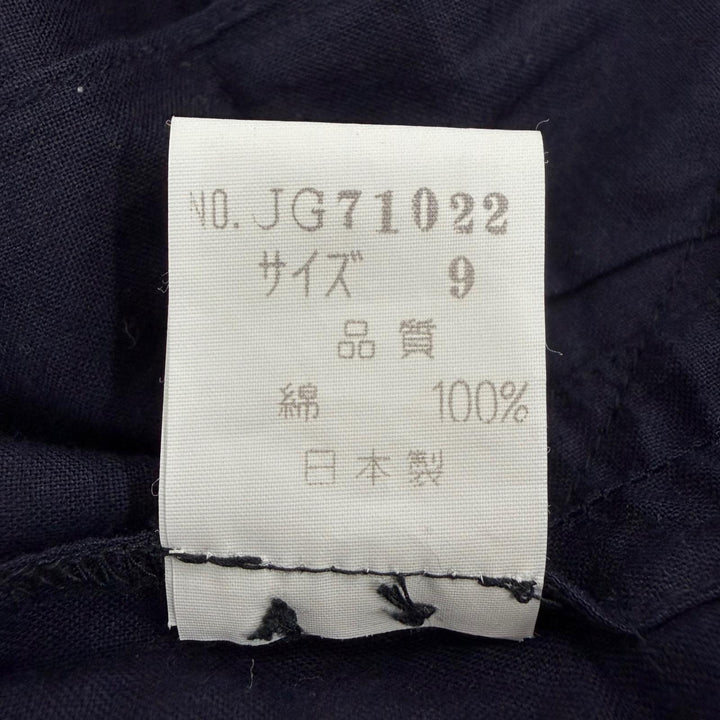 Great ISSEY MIYAKE Overall Original tag 70's archive all-in-one jumpsuit Navy 9