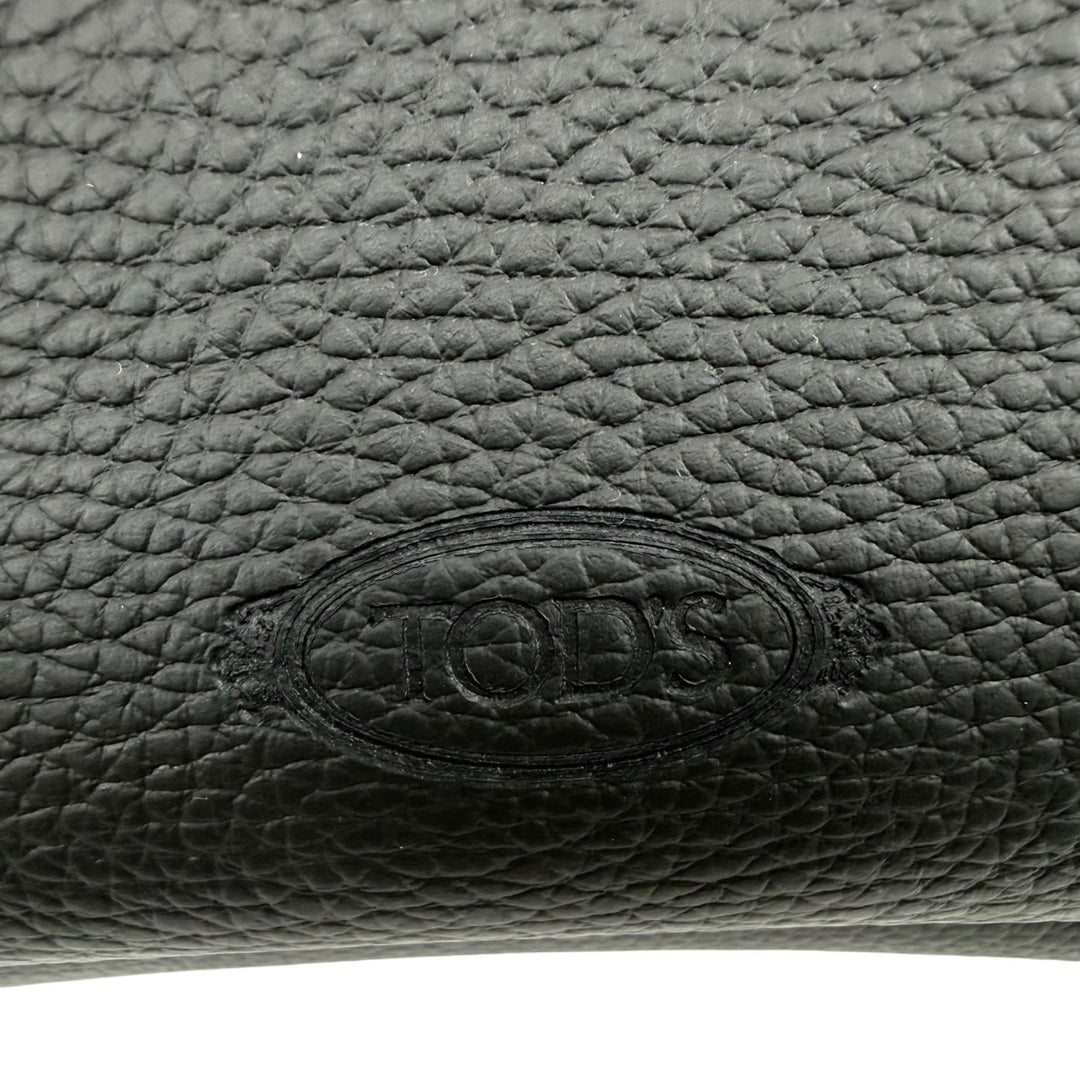 Pristine TOD’S Handbag Baulet Bag Mini Charm-attached 2-way Shoulder Bag Navy