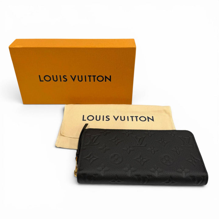 Excellent LOUIS VUITTON Purse Zippy wallet Zip Around Monogram Ann Platt M61864