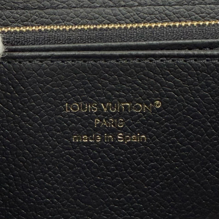 Excellent LOUIS VUITTON Purse Zippy wallet Zip Around Monogram Ann Platt M61864