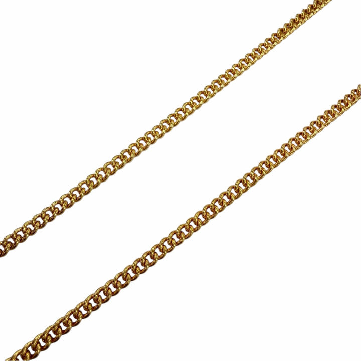 Excellent CHANEL Necklace COCO Mark African Continent Motif Métiers d'Art Dakar