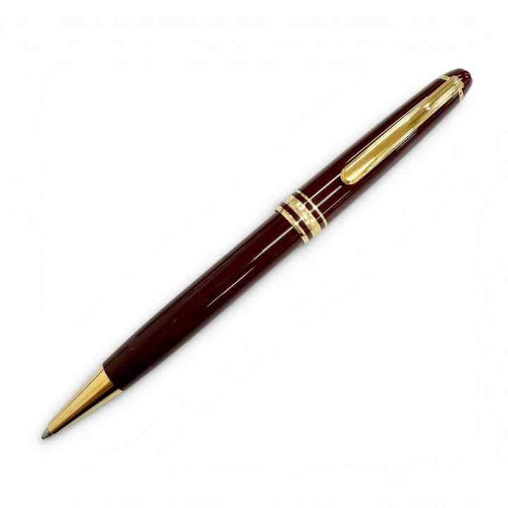 Excellent MONTBLANC Ballpoint pen Meisterstück Classic pix White Star Twist Type