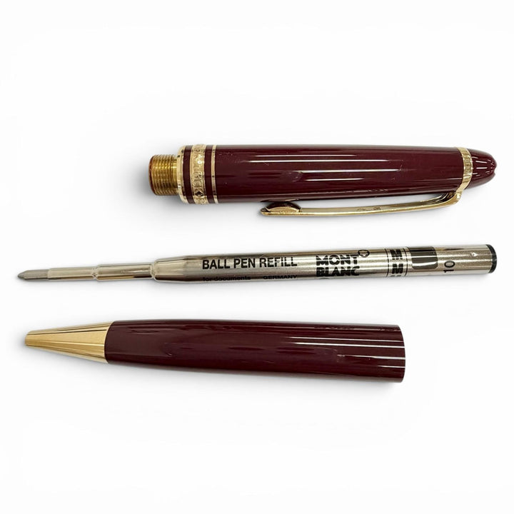 Excellent MONTBLANC Ballpoint pen Meisterstück Classic pix White Star Twist Type