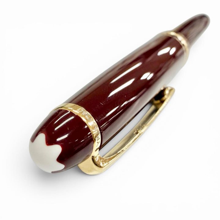 Excellent MONTBLANC Ballpoint pen Meisterstück Classic pix White Star Twist Type