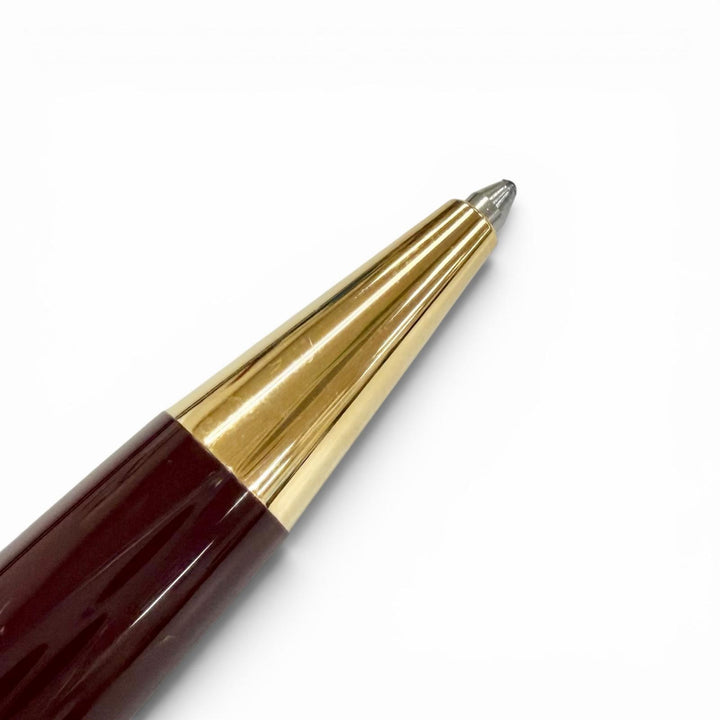 Excellent MONTBLANC Ballpoint pen Meisterstück Classic pix White Star Twist Type