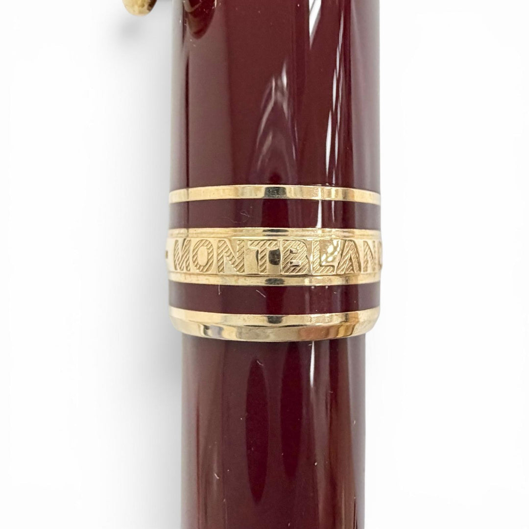 Excellent MONTBLANC Ballpoint pen Meisterstück Classic pix White Star Twist Type
