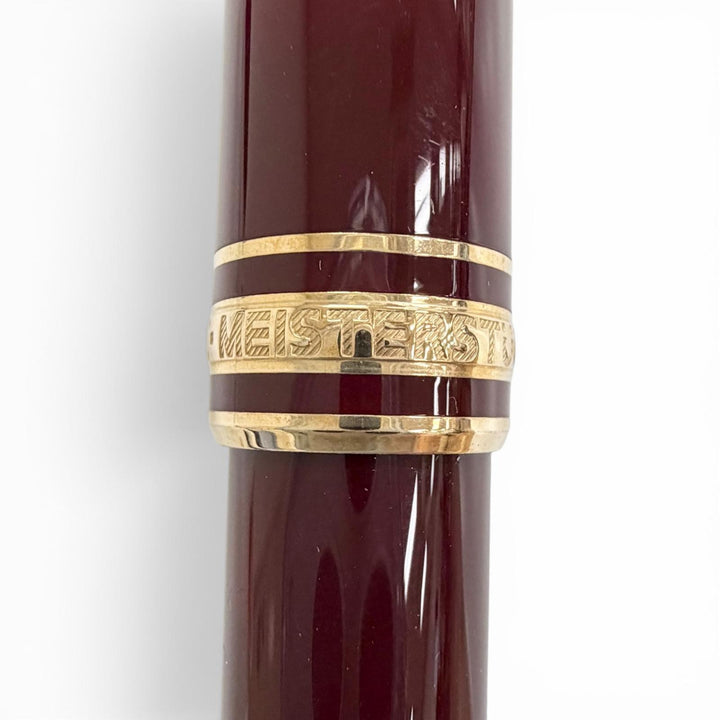 Excellent MONTBLANC Ballpoint pen Meisterstück Classic pix White Star Twist Type