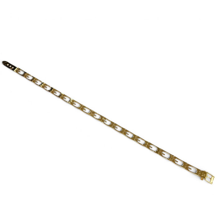 Great GUCCI belt G logo motif chain belt gold metal Women