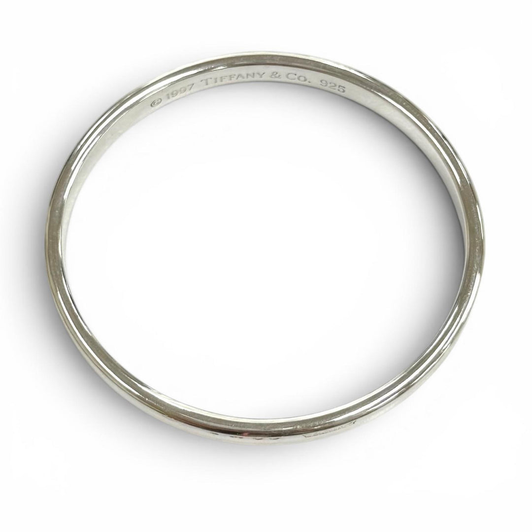 Excellent TIFFANY&Co. Bangle 1837 Narrow Bangle Silver 925 Women