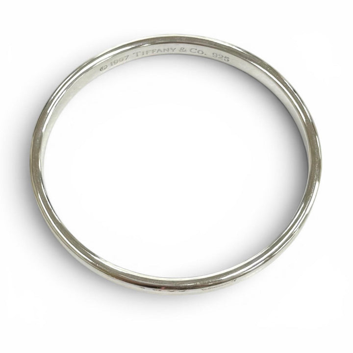 Excellent TIFFANY&Co. Bangle 1837 Narrow Bangle Silver 925 Women