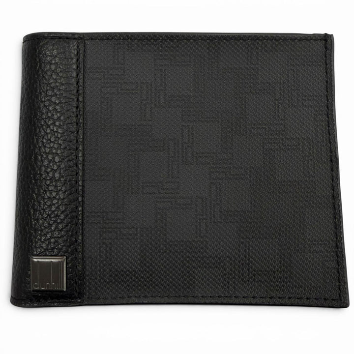 Pristine Dunhill Bifold Wallet black leather mens L2F132Z