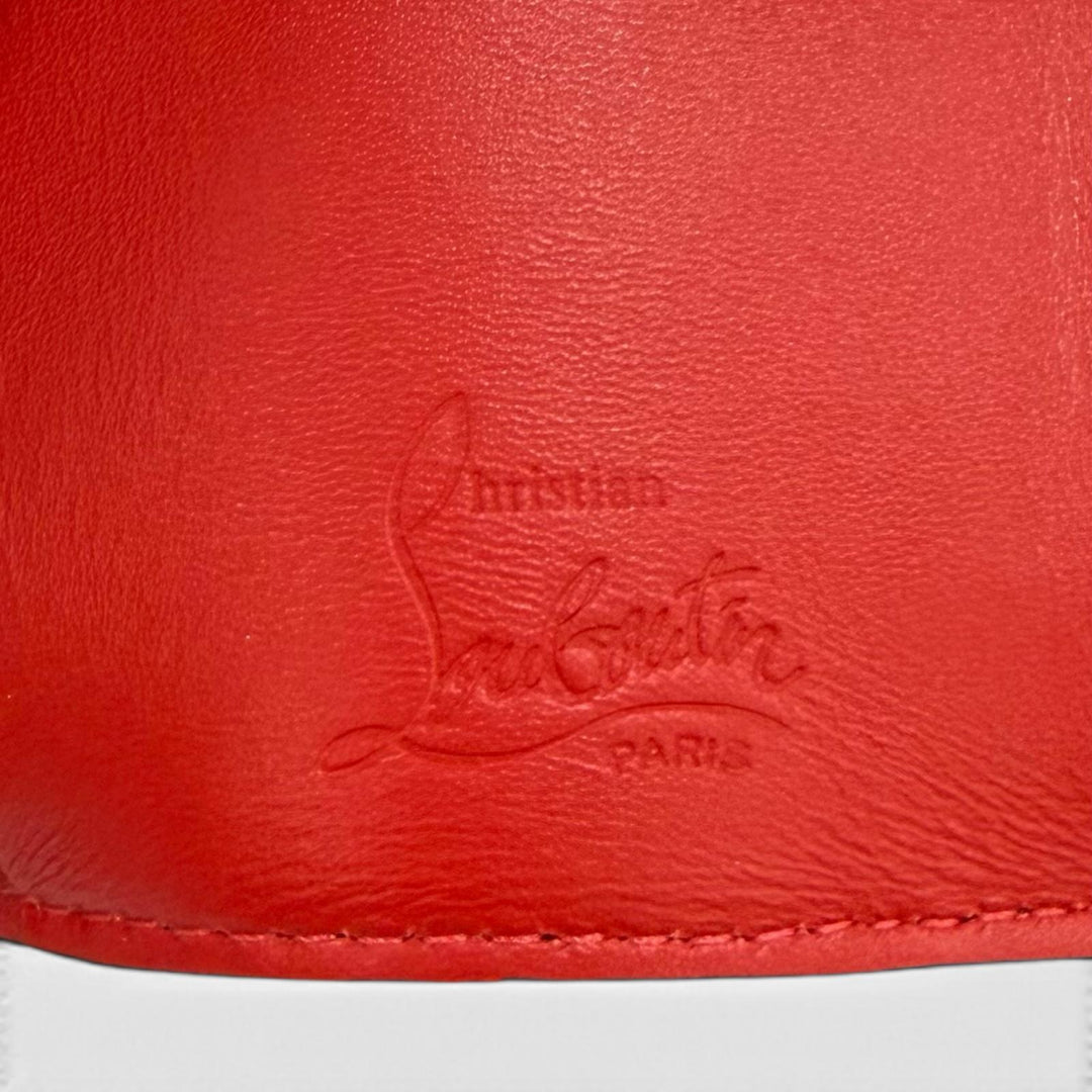 Excellent Christian Louboutin Tri-fold wallet Beige leather Women