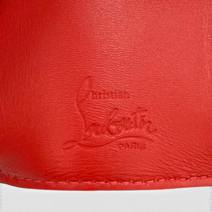Excellent Christian Louboutin Tri-fold wallet Beige leather Women