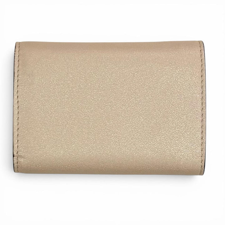 Excellent Christian Louboutin Tri-fold wallet Beige leather Women