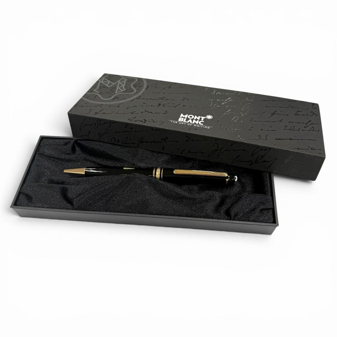 Excellent MONTBLANC Ballpoint pen Meisterstück Twist White Star black mens