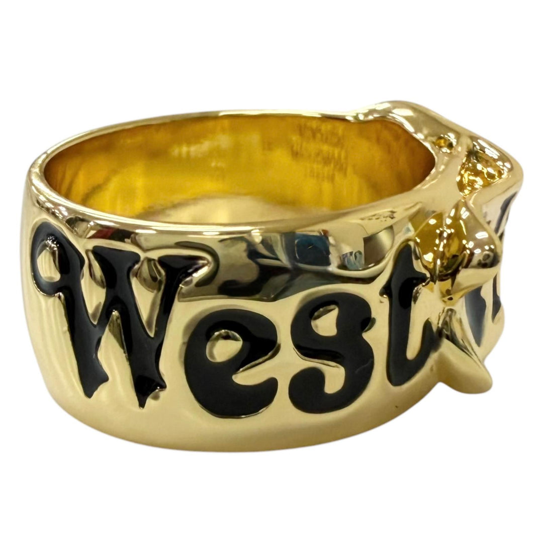 Excellent Vivienne Westwood Ring ring BELT RING gold SV925 mens L