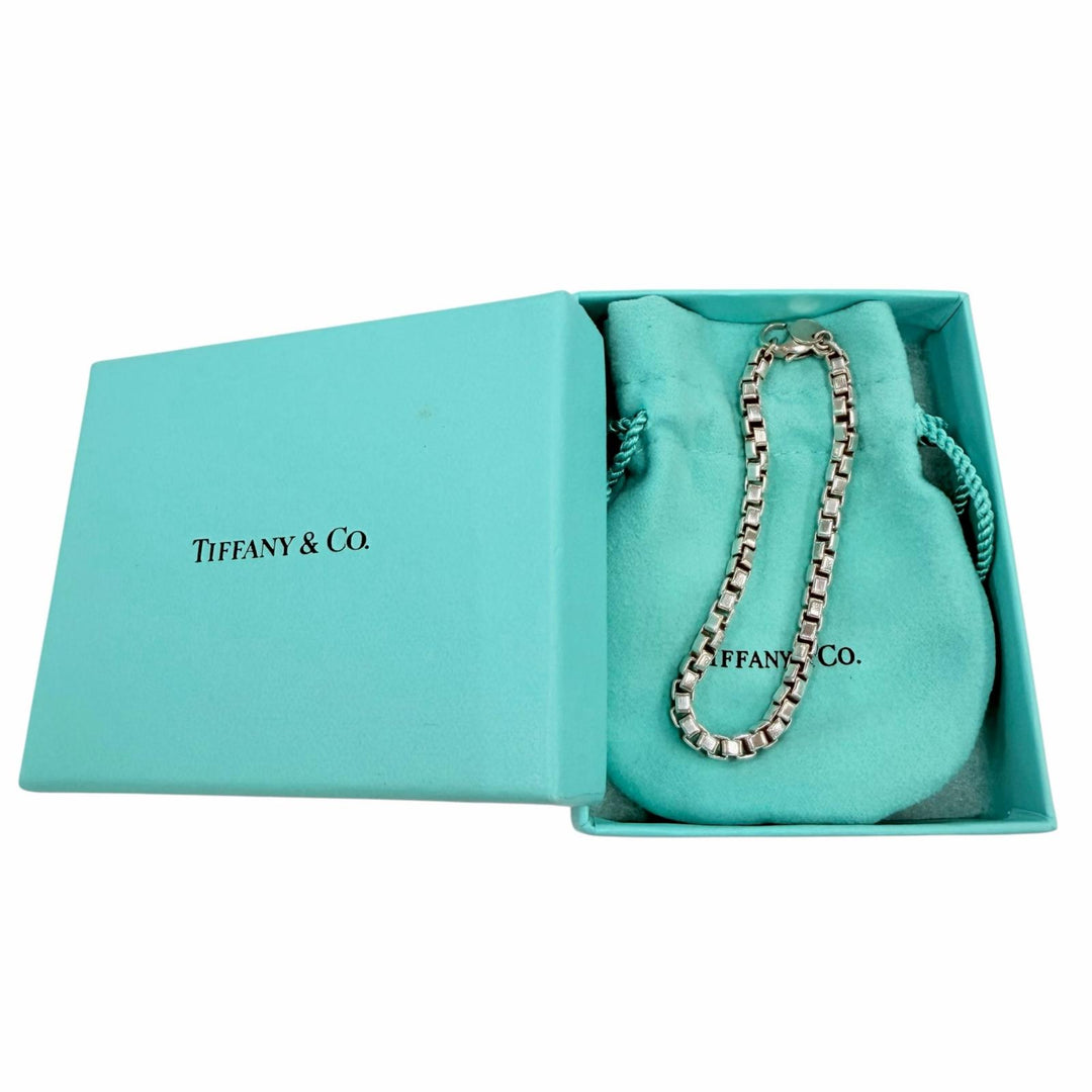 Excellent TIFFANY&Co. bracelet Venetian bracelet Inner Circumference 6.7""