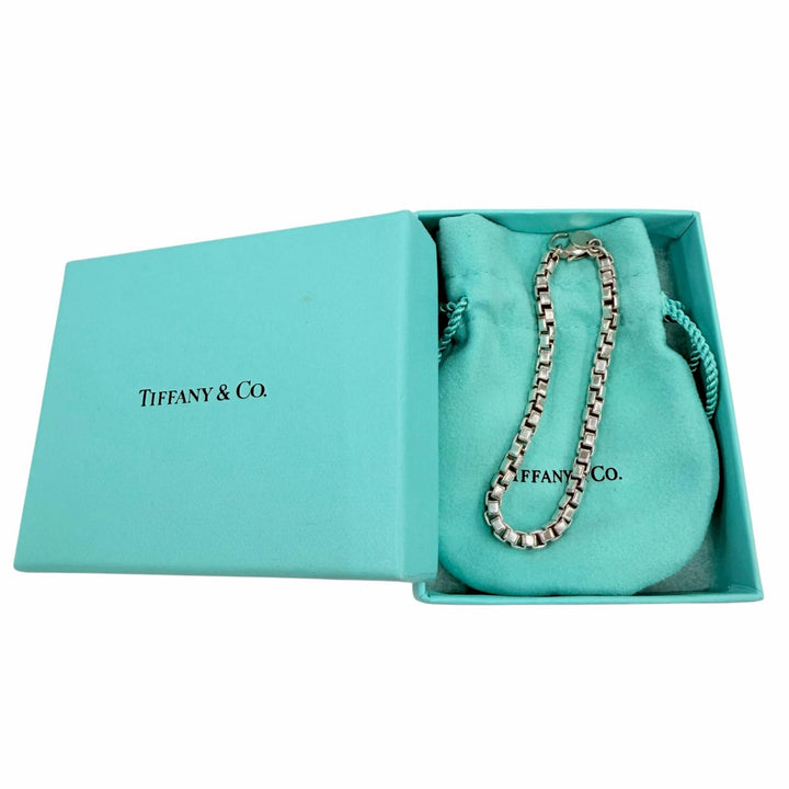 Excellent TIFFANY&Co. bracelet Venetian bracelet Inner Circumference 6.7""