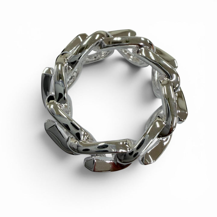 Excellent TIFFANY&Co. Ring ring Forge Ring Silver AG925 Women 50