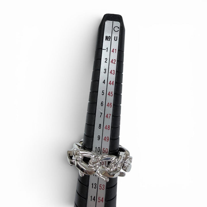 Excellent TIFFANY&Co. Ring ring Forge Ring Silver AG925 Women 50