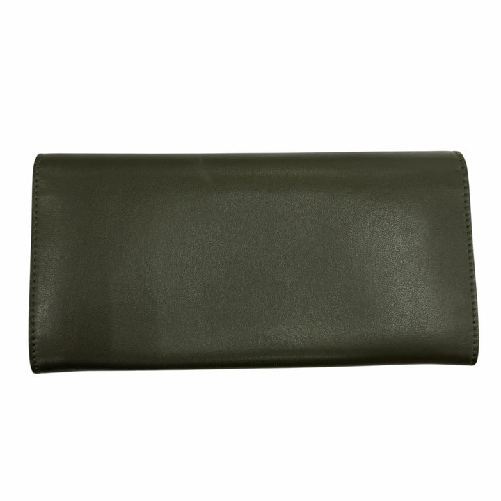 Great FENDI Purse Peekaboo Dark green leather Women 8M0377