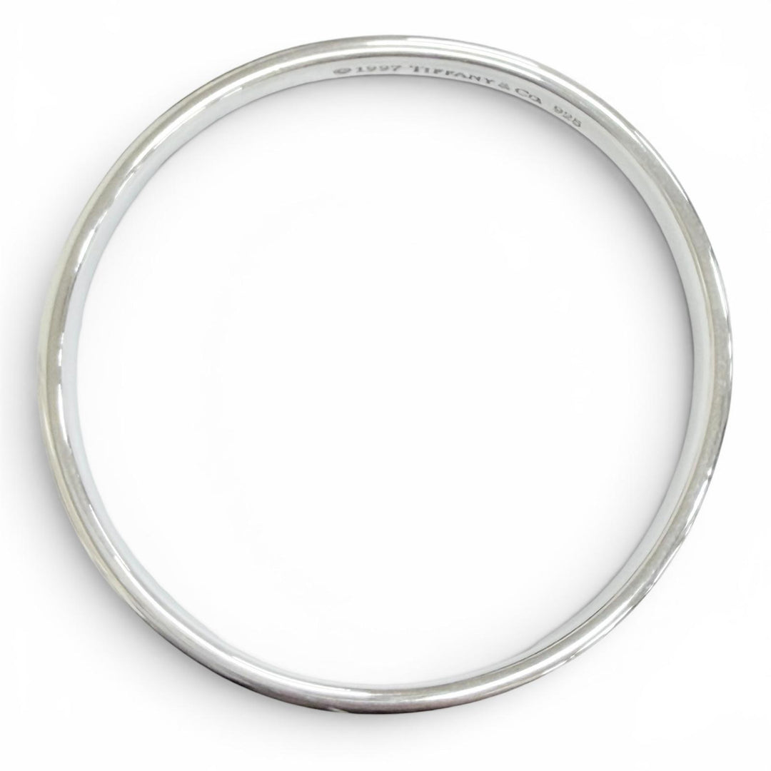 Excellent TIFFANY&Co. Bangle 1837 Narrow Bangle Bracelet accessories Silver 925