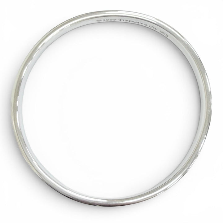 Excellent TIFFANY&Co. Bangle 1837 Narrow Bangle Bracelet accessories Silver 925