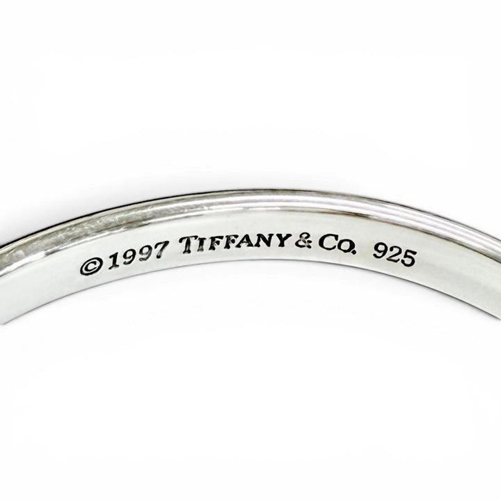 Excellent TIFFANY&Co. Bangle 1837 Narrow Bangle Bracelet accessories Silver 925
