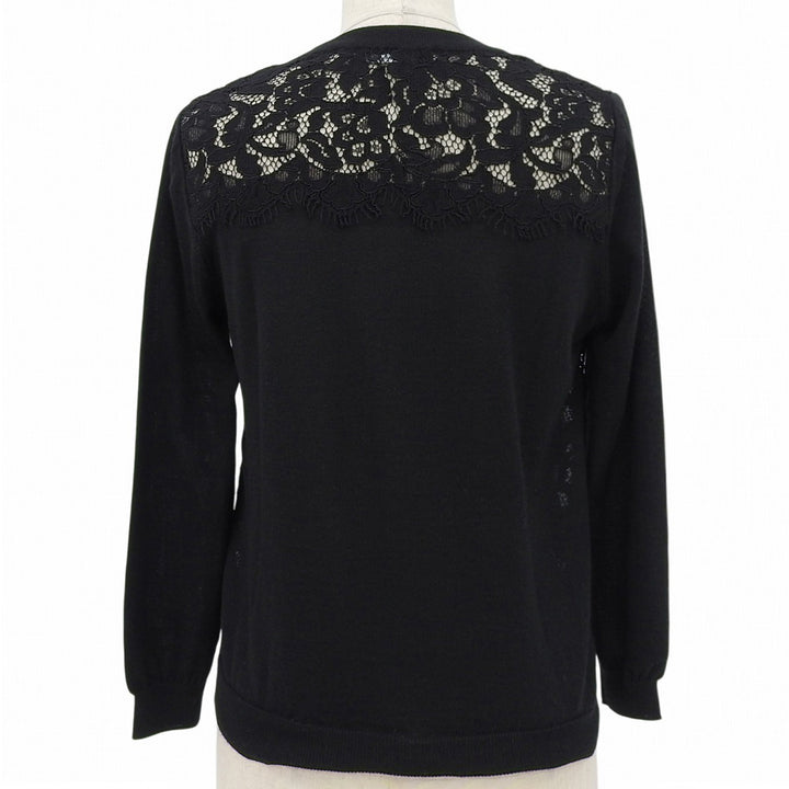 Excellent DOLCE&GABBANA tops Silk blend lace T-shirt black Viscose Women 38