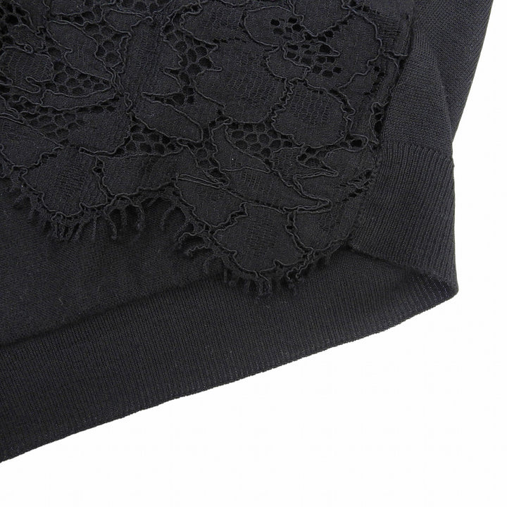 Excellent DOLCE&GABBANA tops Silk blend lace T-shirt black Viscose Women 38