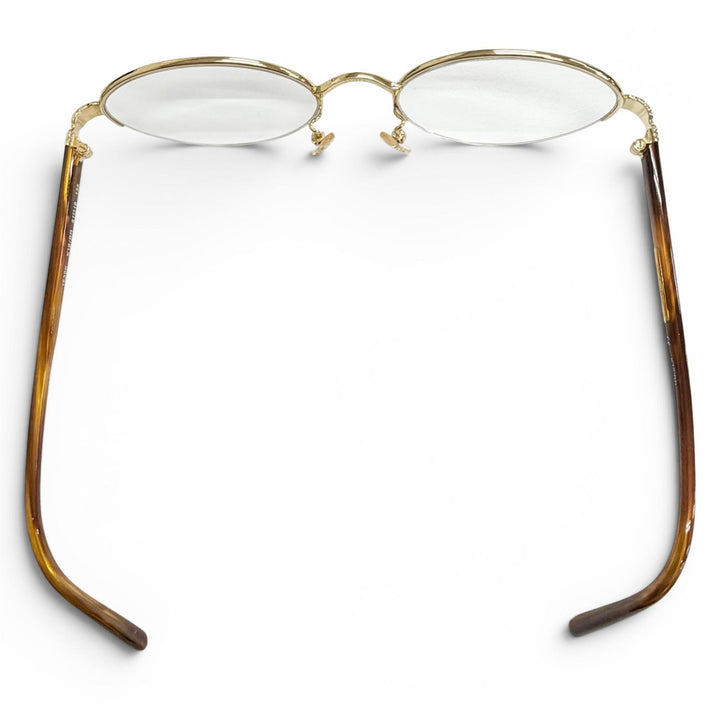 Great Salvatore Ferragamo Glasses gold 18K Women 1539K