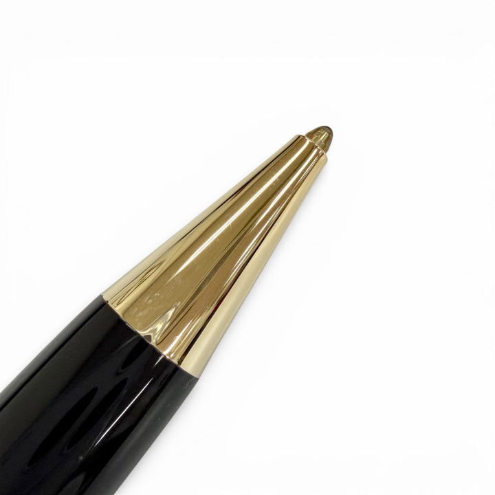 Excellent MONTBLANC Ballpoint pen Meisterstück White Star Twist Type black mens
