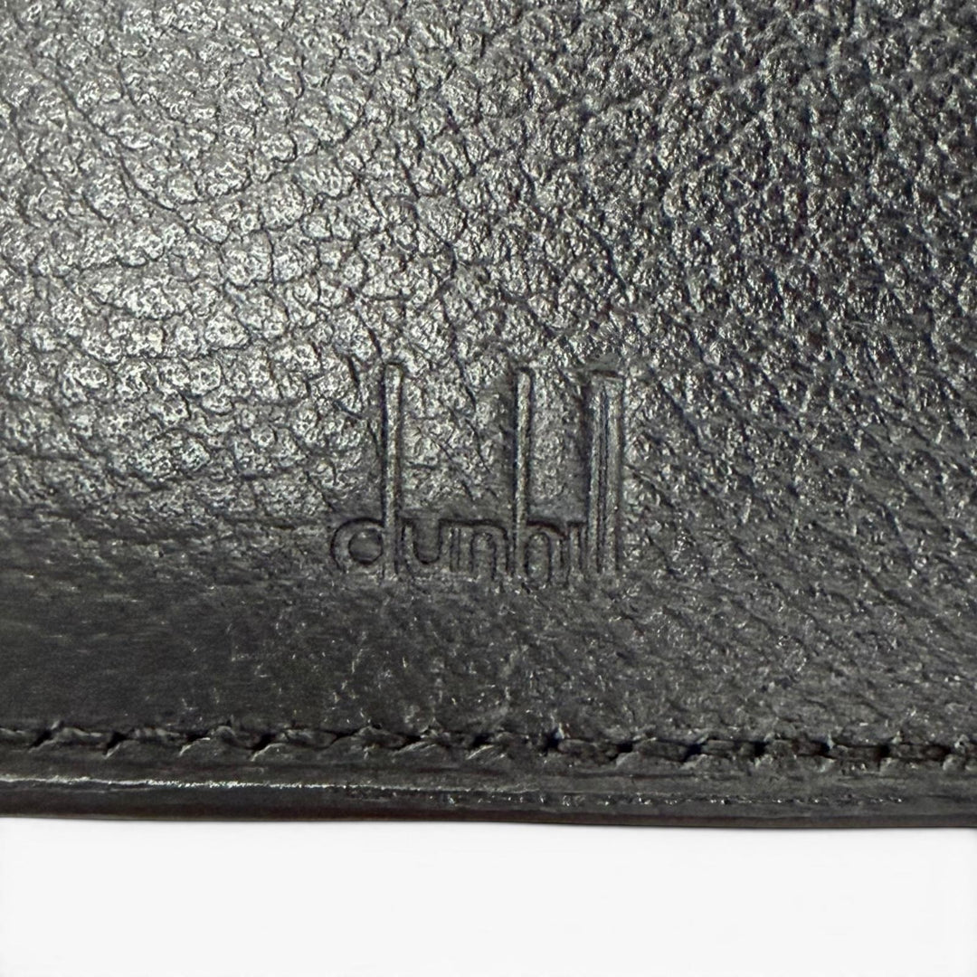 Pristine Dunhill Key holder D9 With logo all-over print 6-key hook black