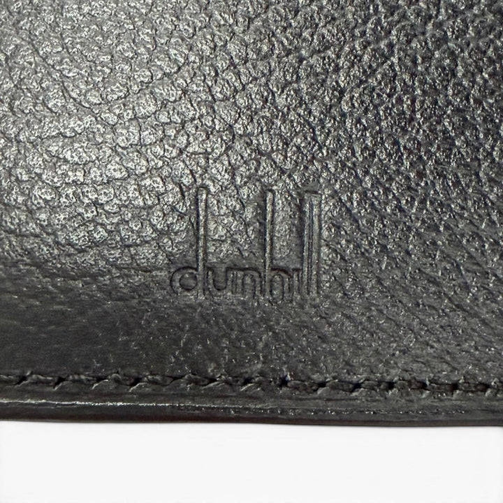 Pristine Dunhill Key holder D9 With logo all-over print 6-key hook black