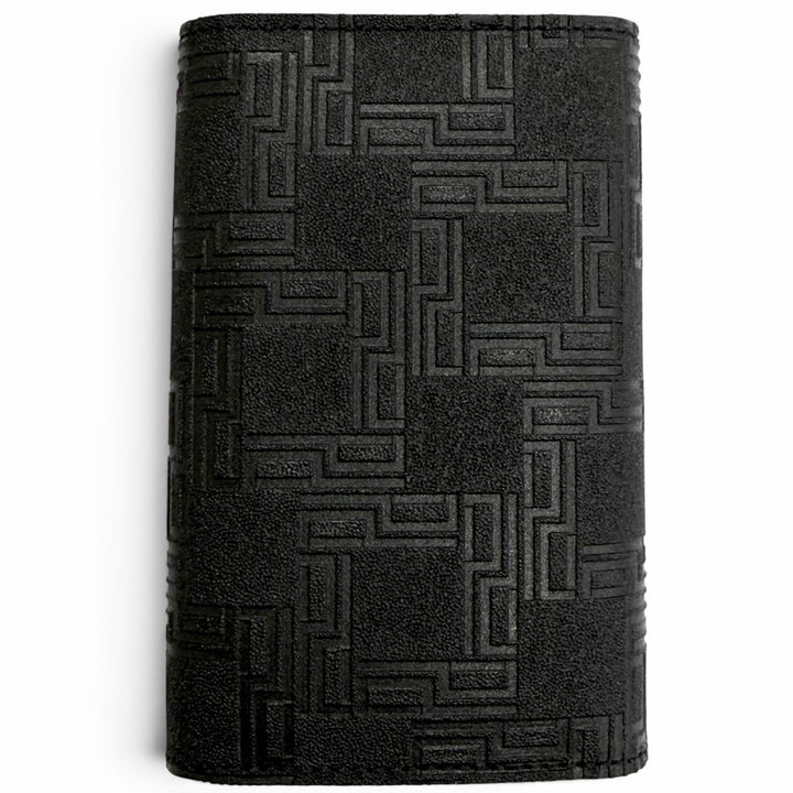 Pristine Dunhill Key holder D9 With logo all-over print 6-key hook black
