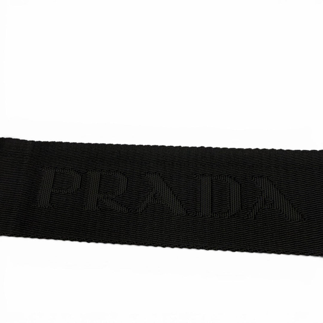Very Good PRADA Shoulder Bag black Nylon mens 2VH147
