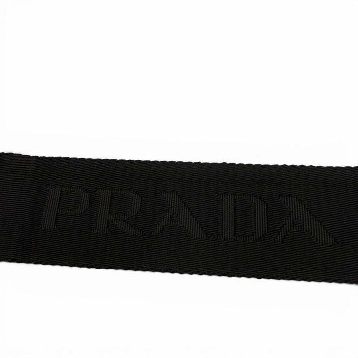 Very Good PRADA Shoulder Bag black Nylon mens 2VH147