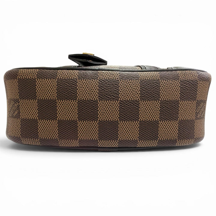 Excellent LOUIS VUITTON Shoulder Bag Damier Valisette Souple BB Brown N50063