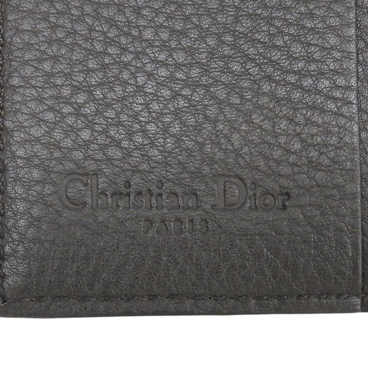 Pristine Christian Dior Bifold Wallet street chic trotter Brown canvas Women