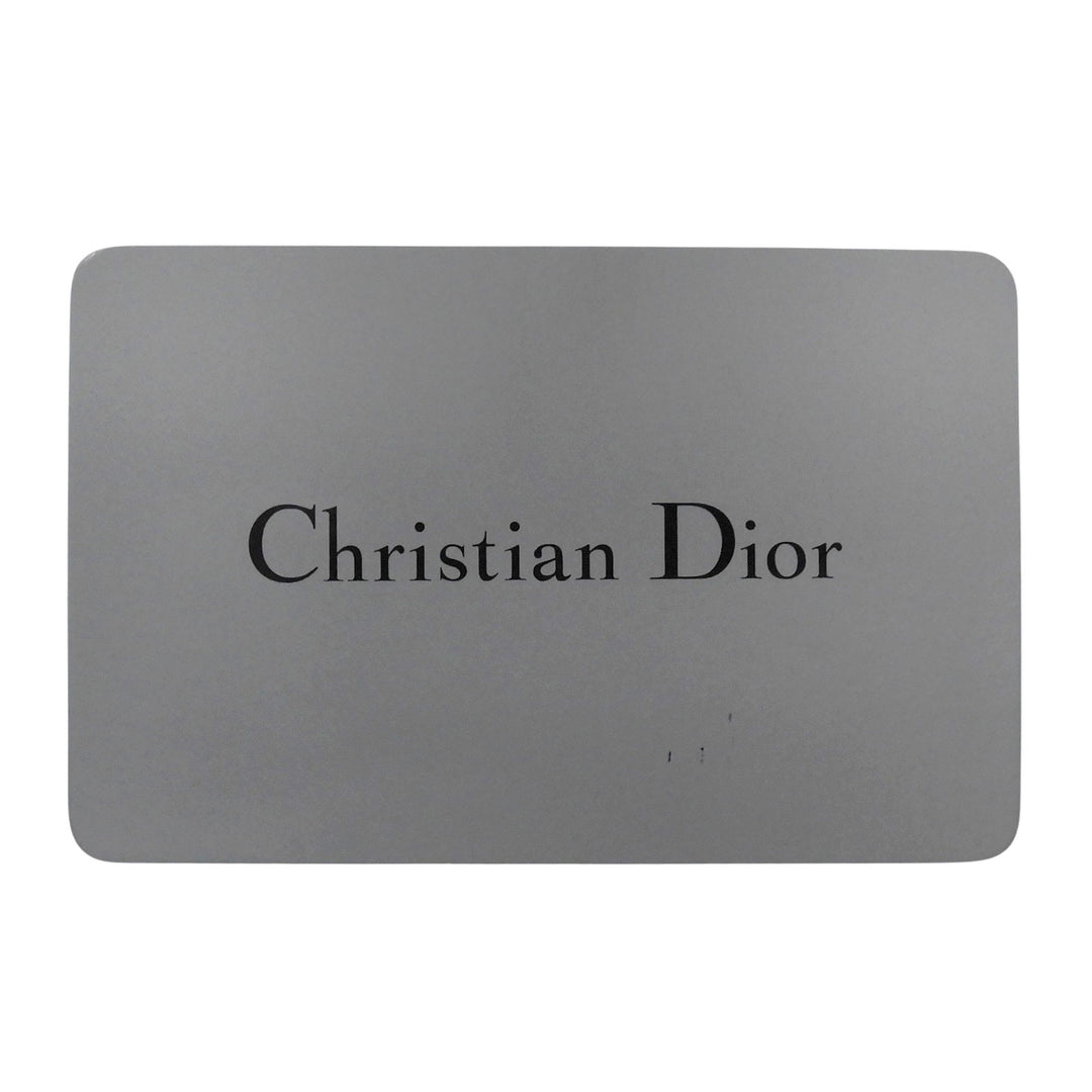 Pristine Christian Dior Bifold Wallet street chic trotter Brown canvas Women